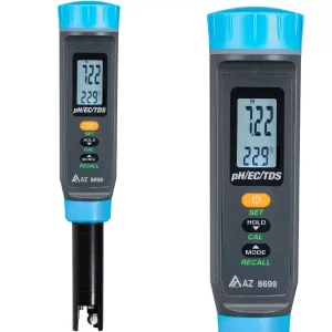 تستر 4 در 1 az - اندازه گیری پارامترهای ph-ec-tds-temp-
